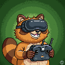 Tanuki pilot holding a drone controller